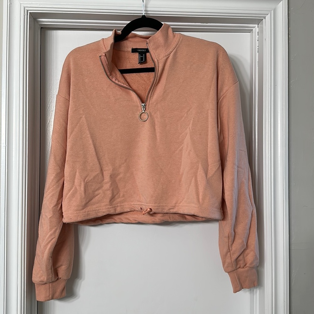 cropped pullover